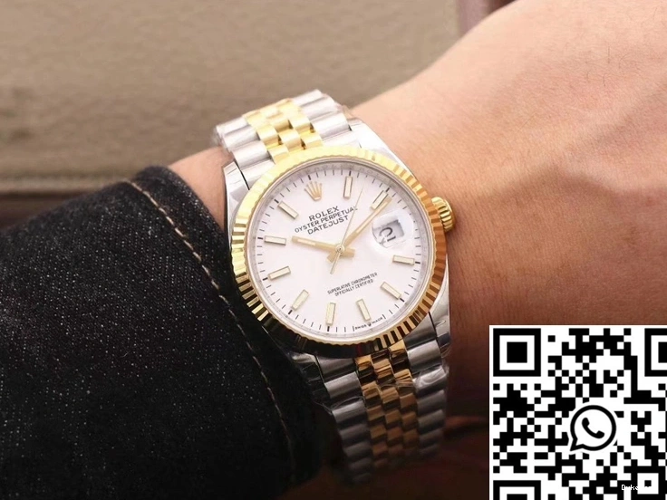 Rolex Factory Datejust M126233-0019 Dial White EW 1114